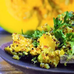 Киноа с тыквой - Веганский рецепт