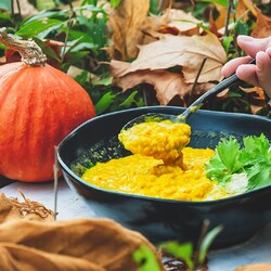 Тыквенно-чечевичный суп