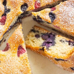 Веганский ягодный торт!