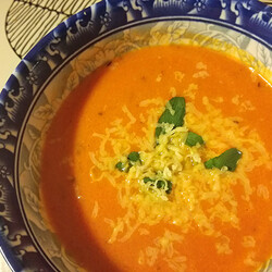 Рецепт томатного супа-пюре с помидорами и картошкой с пошаговыми фото