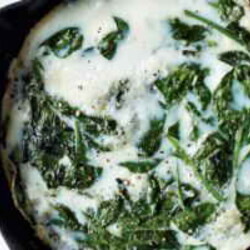 ФРИТТАТА ИЗ ШПИНАТА ЯИЧНЫХ БЕЛКОВ И САЛЬСЫ