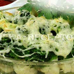 Брокколи и цветная капуста с сыром в пароварке | kopilka-receptov.ru