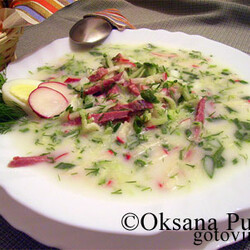 Летний суп. Рецепт с фото