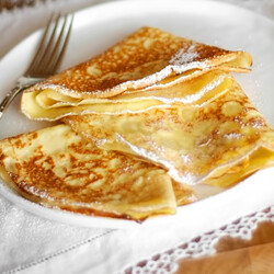 Тонкие блинчики на молоке