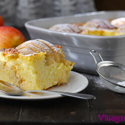 Пшённик с яблоками по-чешски