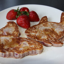 Детские оладушки с ягодами!