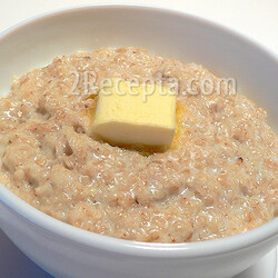 Молочная овсяная каша