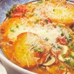 Acquacotta — Грибной суп с хлебом