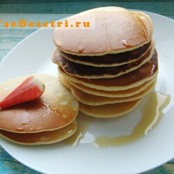 Как приготовить панкейки: пошаговый рецепт с фото
