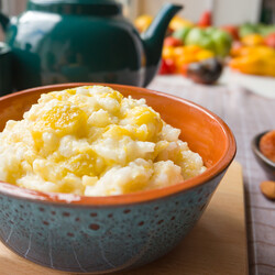 Каша «Дружба» с тыквой - рецепт вегетарианский от Vege.One