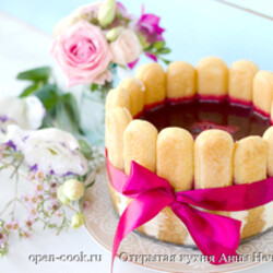 Charlotte Russe, пошаговый рецепт с фото