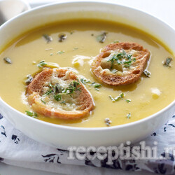 Гороховый суп-пюре постный