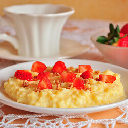 Лучший рецепт пшенной каши на молоке