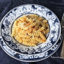 Паста с тыквой и грудинкой (рецепт с видео)