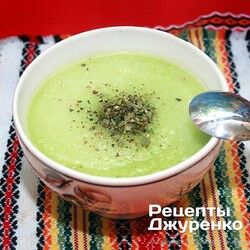 Суп из кабачков пюрированый со сливками и специями. Пошаговый рецепт Сергея Джуренко