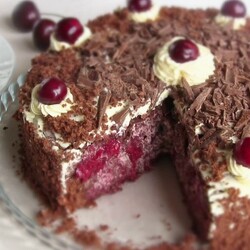 Торт пьяная вишня пошаговый фото-рецепт + видео