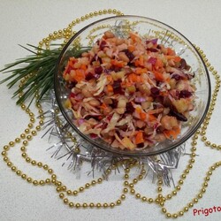 Винегрет - рецепт с фото