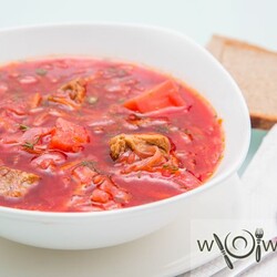 Вкусный борщ, рецепт с фото