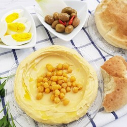 Домашний Хумус (Настоящий Израильский)