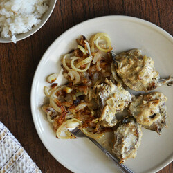 Early Morning: Треска в сливочном соусе