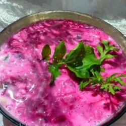 Свекольник на кефире