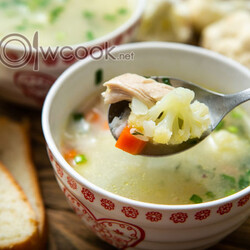 Суп из цветной капусты, очень вкусный рецепт - wowcook.net