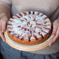 Сдобный сливовый пирог - Daria Saveleva