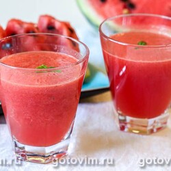Смузи из арбуза. Рецепт с фото