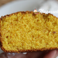 Апельсиновый кекс без масла