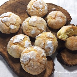 Мягкое печенье с мандаринами