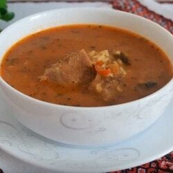 Суп харчо из говядины с рисом: классический рецепт с фото