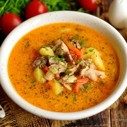 Всегда в суп добавляю сметану, получается очень вкусно – мой «фирменный» рецепт - Пошаговый рецепт с фото |  Первые блюда