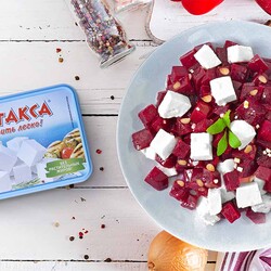 Свекла с сыром фетакса. Рецепт с фото.