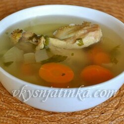 Куриный суп с картошкой в мультиварке