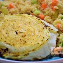 Капустный  стейк - Веганский рецепт