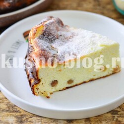 Творожная запеканка с манкой (без муки). Простой рецепт, где все по три - Vkusno-blog