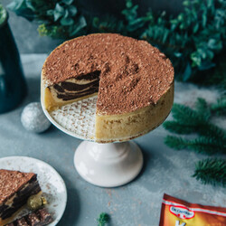 Творожный пирог Зебра пошаговый рецепт с фото на сайте академии выпечки Dr.Oetker