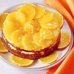 Cheese cake alle arance — Чизкейк с апельсинами
