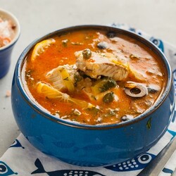 Рыбная солянка