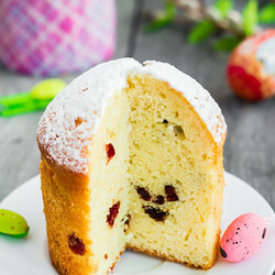 Кулич творожный бездрожжевой / Простой рецепт хорошего настроения