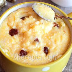 Молочная каша из кукурузной крупы