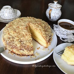 Лимонный торт с лимонным кремом (с видео)