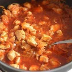 Гуляш из курицы