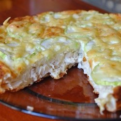 Лёгкий куриный пирог