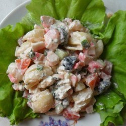 Оригинальный крабовый салат