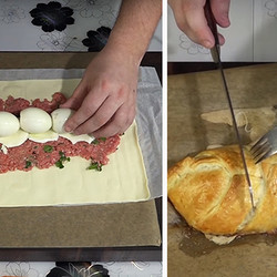 Мясной пирог