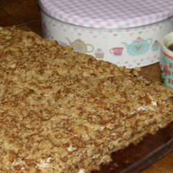 Торт со сгущенкой за 30 минут