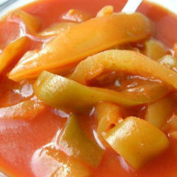 Болгарское лечо с томатной пастой