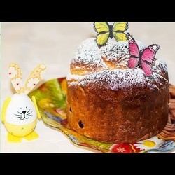 Пасхальный Заварной Кулич
