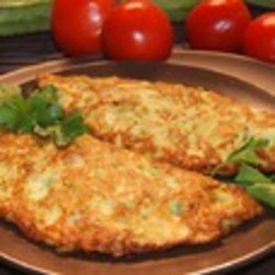 Фальшивые чебуреки из кабачков